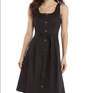 The Limited Sleeveless Tie Waist Dress